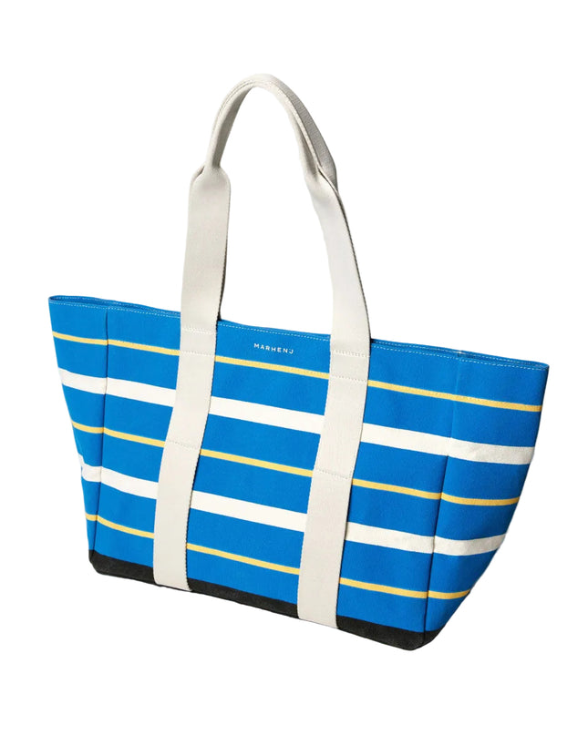 MARHEN.J - Marie Stripe Canvas Shopper Bag - Totes & Shoppers - Korean Fashion | 4982-Studio