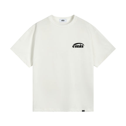 emis - Boucle Logo T-Shirt - T-Shirts - Korean Fashion | 4982-Studio