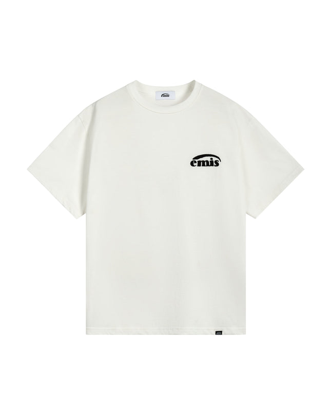 emis - Boucle Logo T-Shirt - T-Shirts - Korean Fashion | 4982-Studio