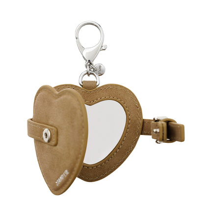 STAND OIL - Belted Mirror Keyring - Bag Charms and Keyrings - Korean Fashion | 4982-Studio