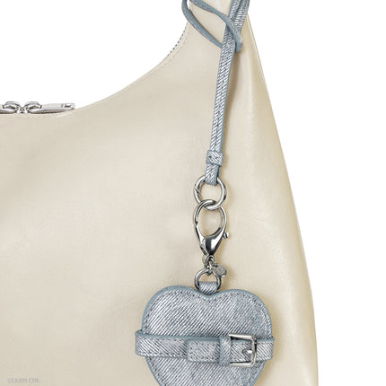STAND OIL - Belted Mirror Keyring - Bag Charms and Keyrings - Korean Fashion | 4982-Studio