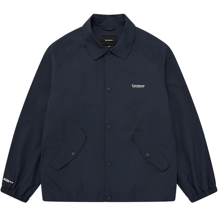 COVERNAT - PERTEX Coach Jacket Navy - Jackets - Korean Fashion | 4982-Studio
