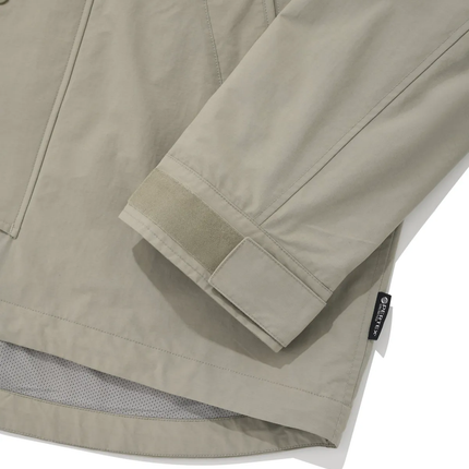 COVERNAT - PERTEX Stand Collar Shell Parka Beige - Jackets - Korean Fashion | 4982-Studio