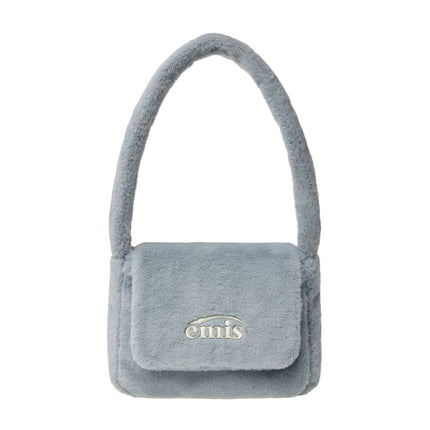 emis - Fur Square Flap Bag - Clutches & Mini Bags - Korean Fashion | 4982-Studio