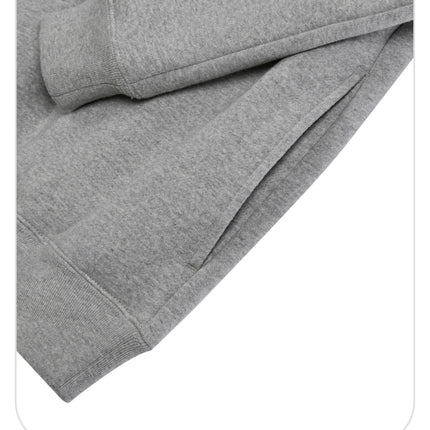 emis - Half Zip-Up Logo Sweat Shirt - Sweatshirts - Korean Fashion | 4982-Studio