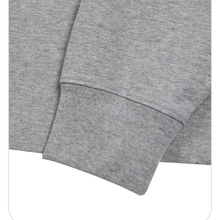 emis - Long Sleeve Chain Stitch T-Shirt - T-Shirts - Korean Fashion | 4982-Studio