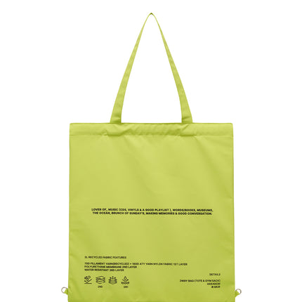 Mur - Lover recycle 2way ecobag - Totes & Shoppers - Korean Fashion | 4982-Studio