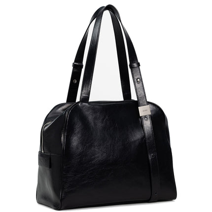AHNI - Midnight Boston Bag - Shoulder & Crossbody Bags - Korean Fashion | 4982-Studio