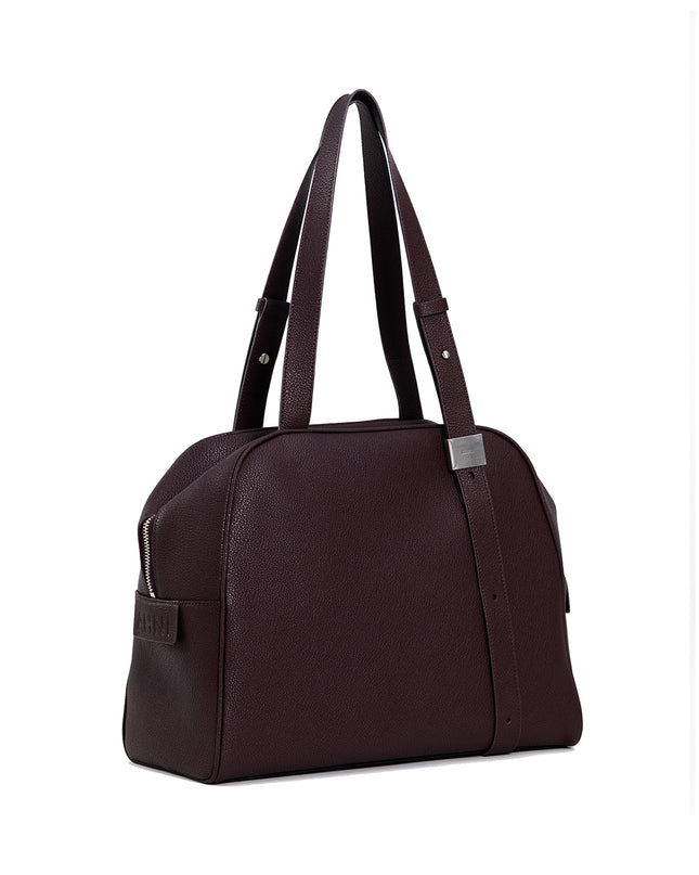 AHNI - Midnight Boston Bag - Shoulder & Crossbody Bags - Korean Fashion | 4982-Studio