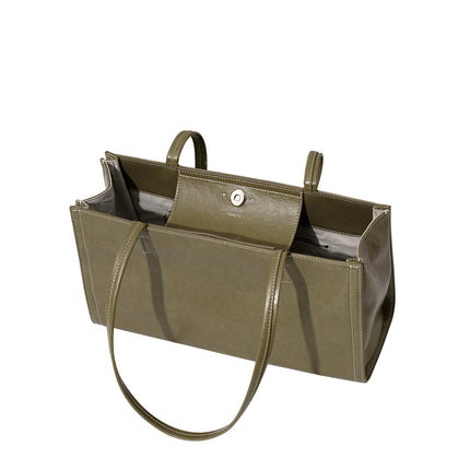 STAND OIL - Oblong Bag - Shoulder & Crossbody Bags - Korean Fashion | 4982-Studio