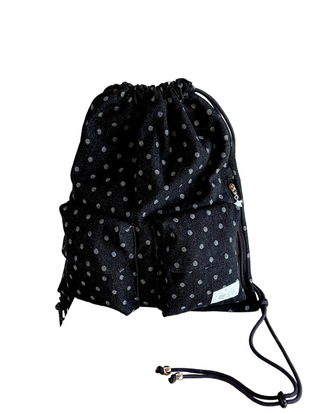 POIE - Two pocket string bag - Backpacks - Korean Fashion | 4982-Studio